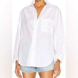 Citizens Of Humanity Kayla Cotton Shirt - Optic White